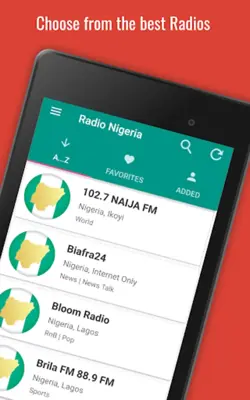 Nigeria Radio android App screenshot 9