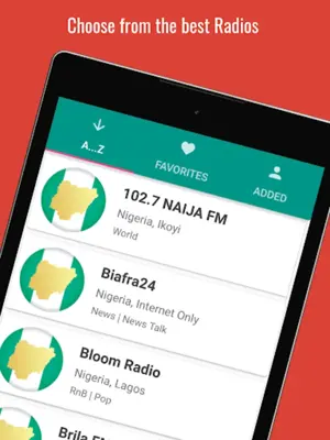 Nigeria Radio android App screenshot 4